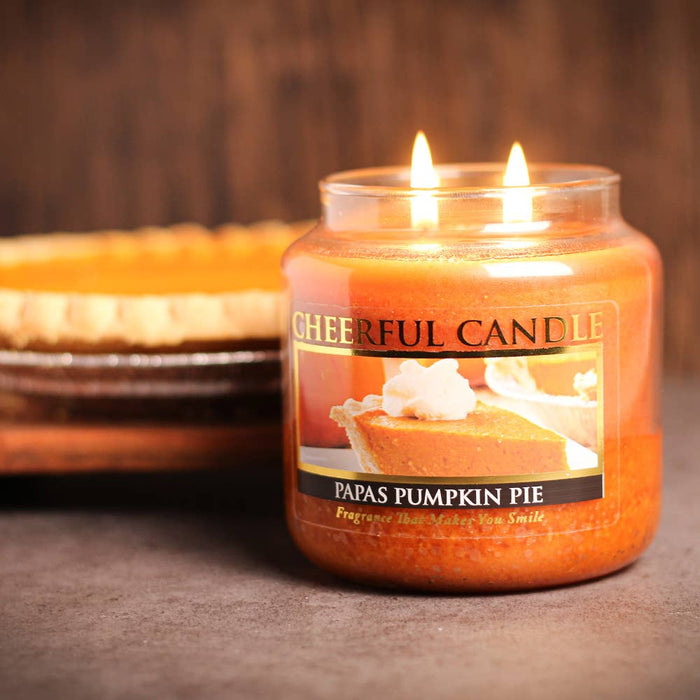 Cheerful Candle (16oz.) – Papa's Pumpkin Pie