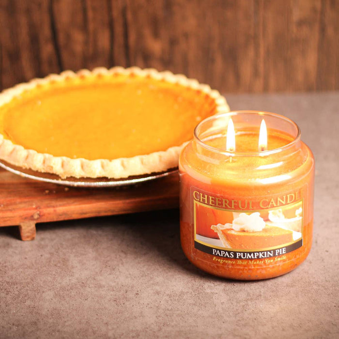Cheerful Candle (16oz.) – Papa's Pumpkin Pie