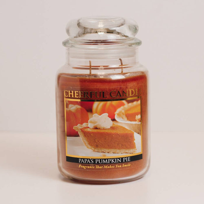 Cheerful Candle (24oz.) – Papa's Pumpkin Pie