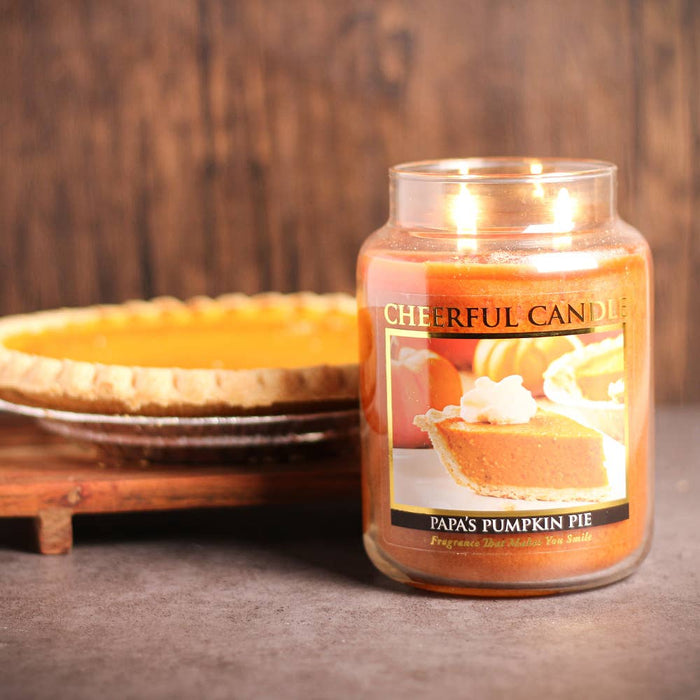 Cheerful Candle (24oz.) – Papa's Pumpkin Pie