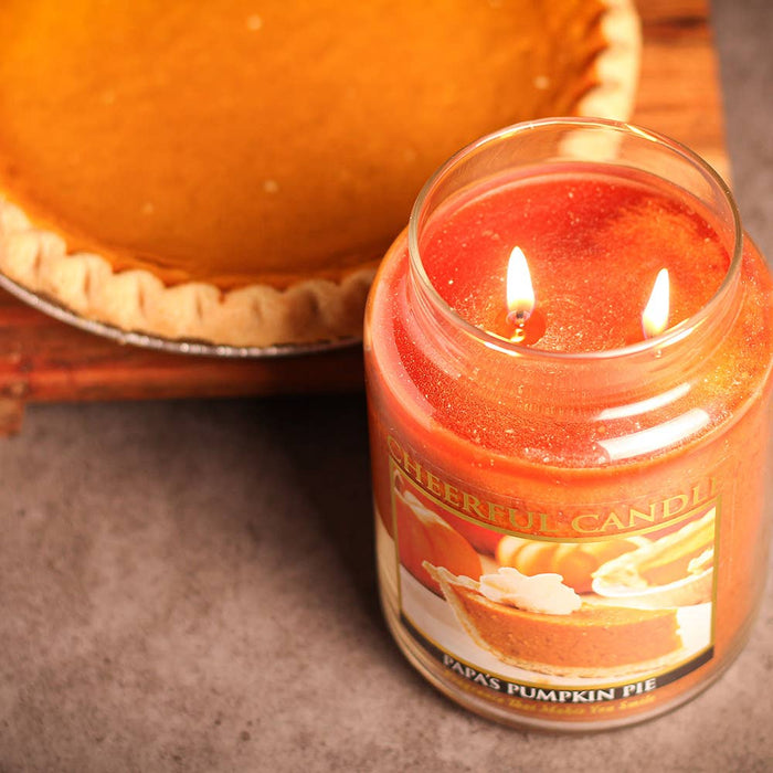 Cheerful Candle (24oz.) – Papa's Pumpkin Pie