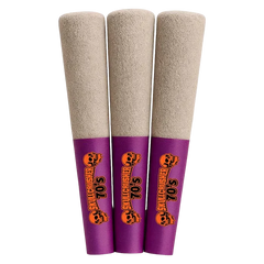 Skullcrusher 70's by RAD 1.35 g Cherry Watermelon- Quad Diamond Infused PR 3 x 0.45 g Pre-Rolls