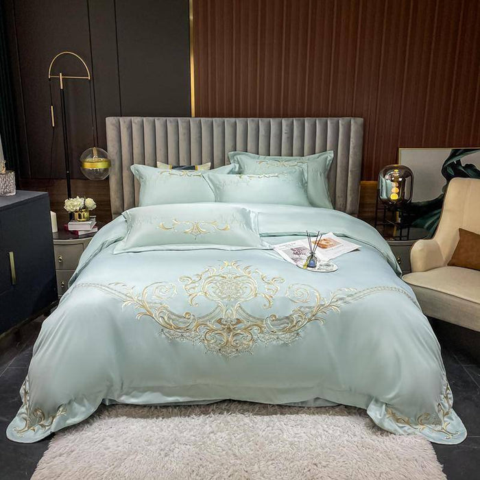 Color 6 / Flat Bed Sheet / Queen size 4Pcs