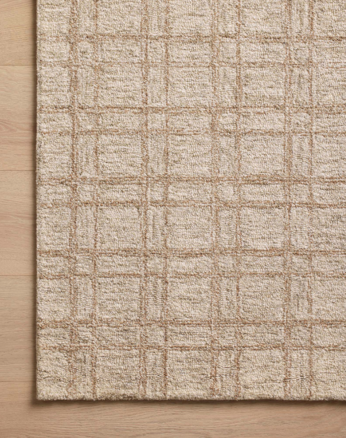 Chris Loves Julia X Loloi Polly Rug in Khaki/Sand