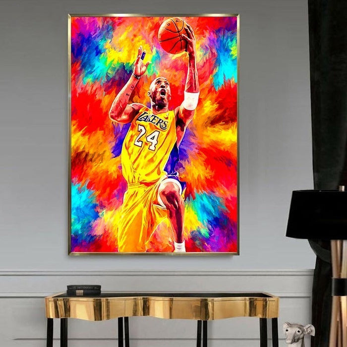 Classic Move: Kobe Bryant Watercolor