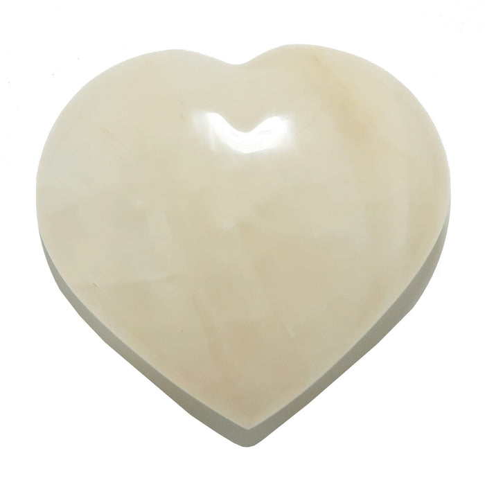 white quartz heart