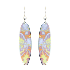 Coco Beach Earrings, sterling silver French hooks, Item# 1771
