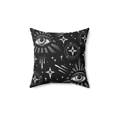 Cosmic Eyes Spun Polyester Square Pillow
