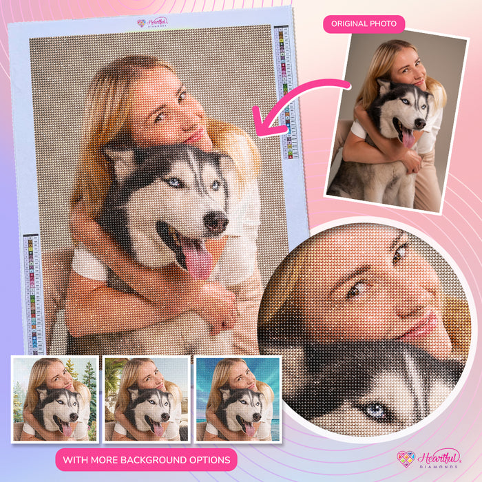 Create Custom Diamond Painting - Personalized Diamond Art Kits