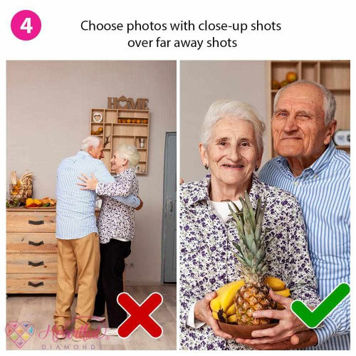 choose close up photos