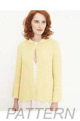Debbie Bliss Back Pleat Jacket PATTERN ONLY-Patterns-Debbie Bliss-Alpaca Direct