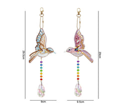Double Sided Pendand Diamond Art-Heartful Diamonds