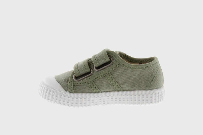 Victoria Shoes,Double Velcro, Aloe,CouCou,Boy Shoes & Socks