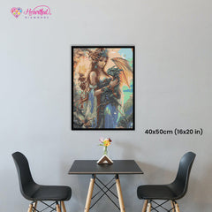 Dragon Empress Diamond Painting Kit-40x50cm (16x20 in)-Heartful Diamonds