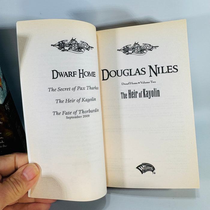 Dragonlance Dwarf Home Trilogy Paperback Set by Douglas Niles
