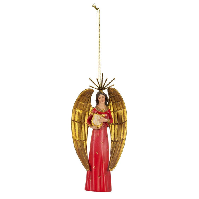 Elegant Resin Angel Ornament