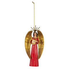 Elegant Resin Angel Ornament