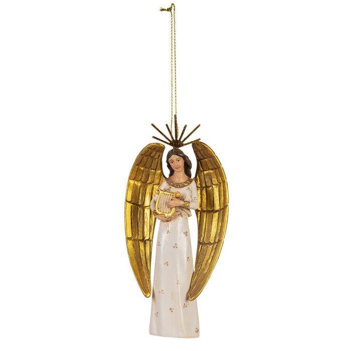 Elegant Resin Angel Ornament