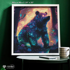Enchanted Bear Adventure-Diamond Painting Kit-Heartful Diamonds