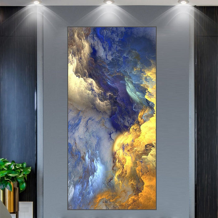 Enchanting Cloudscape: Nordic Abstract Cloud Mist