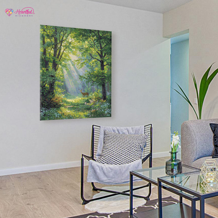 Ethereal Woodland Diamond Painting Kit-50x65cm (20x26 in)-Heartful Diamonds