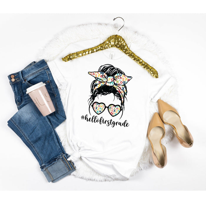 First Grade Teacher Tshirt T-Shirt