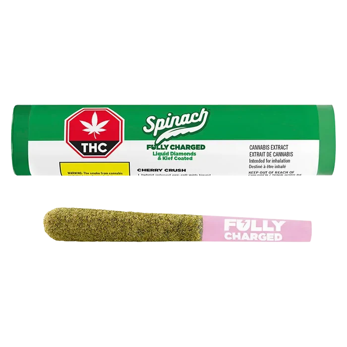 Spinach 0.7 g Fully Charged Cherry Crush Infused PR 1 x 0.7 g Pre-Rolls