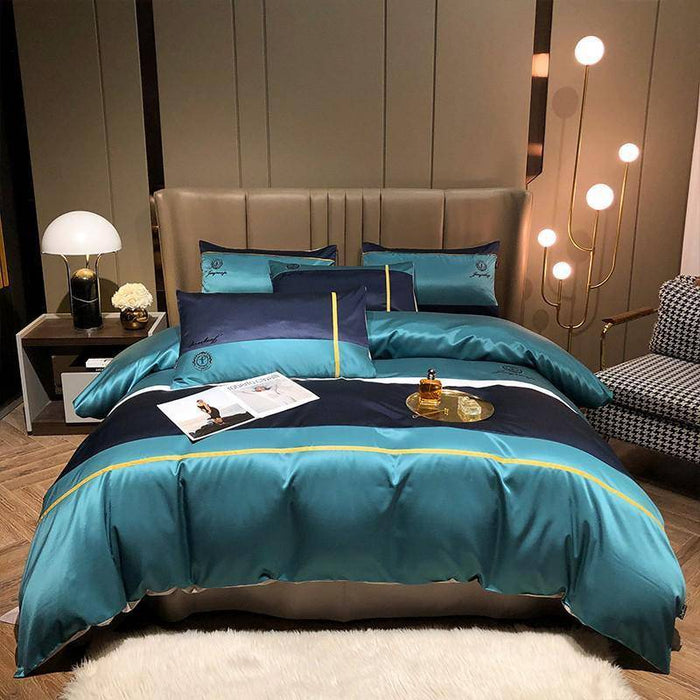 Color 2 / Flat Bed Sheet / Queen size 4Pcs