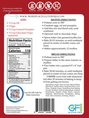 Gluten-Free Pumpkin Harvest Bread or Muffin Mix