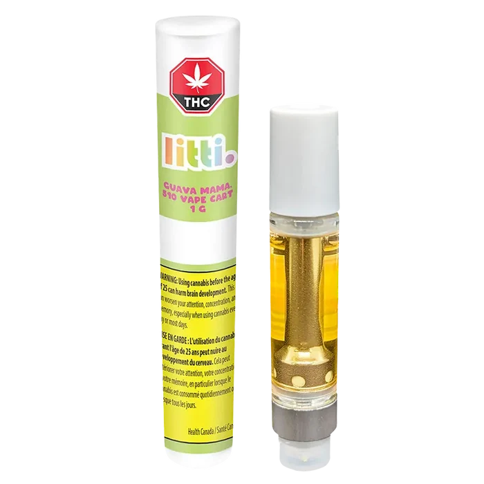 LITTI. 1 g Guava Mama Vape Cartridge Vapes