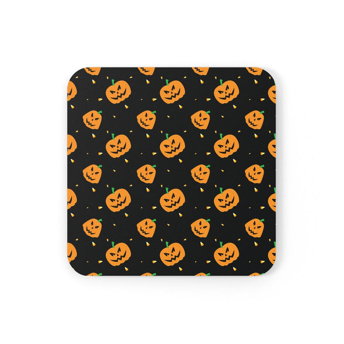 Halloween Corkwood Coaster Set Home Decor