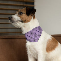 Halloween Pet Bandana Collar, Spiderweb Pet Bandana, Spooky Pet Collar Pets