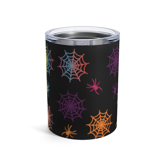 Halloween Rainbow Spider Tumbler 10oz Mug
