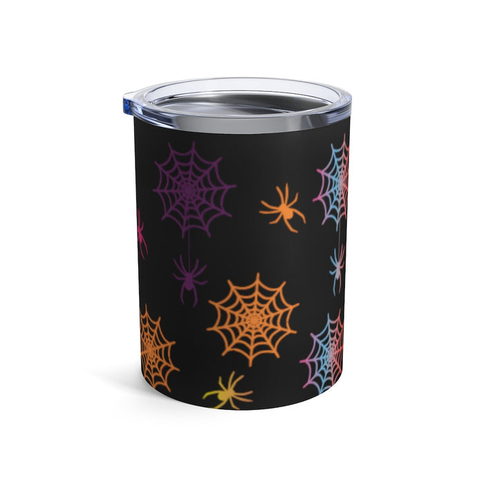 Halloween Rainbow Spider Tumbler 10oz Mug