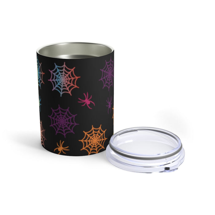Halloween Rainbow Spider Tumbler 10oz Mug