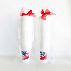 Happy 4th with Stripes Foam Cup Set