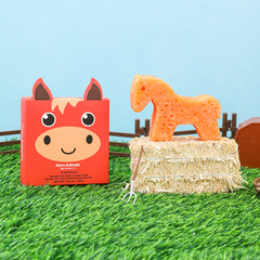 Henry Horse | Farm Animals Bath Sponge - 7+ Washes