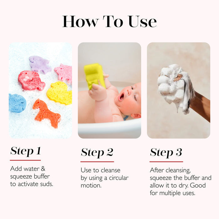 Henry Horse | Farm Animals Bath Sponge - 7+ Washes
