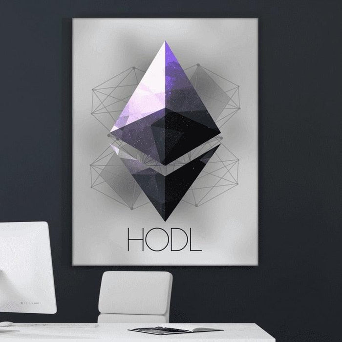 HODL Bitcoin: Inspirational Crypto Digital Currency Fans