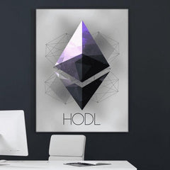 HODL Bitcoin: Inspirational Crypto Digital Currency Fans