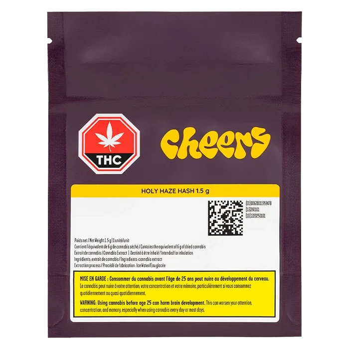Cheers Cannabis 1.5 g Holy Haze Hash Concentrates