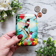 Hummingbird Red Armored Wallet - RFID blocking