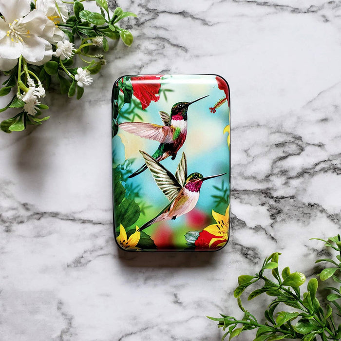 Hummingbird Red Armored Wallet - RFID blocking