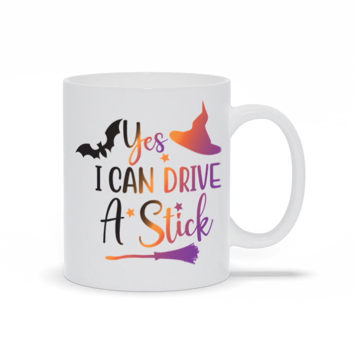 I Can Drive A Stick Halloween Mug Mug