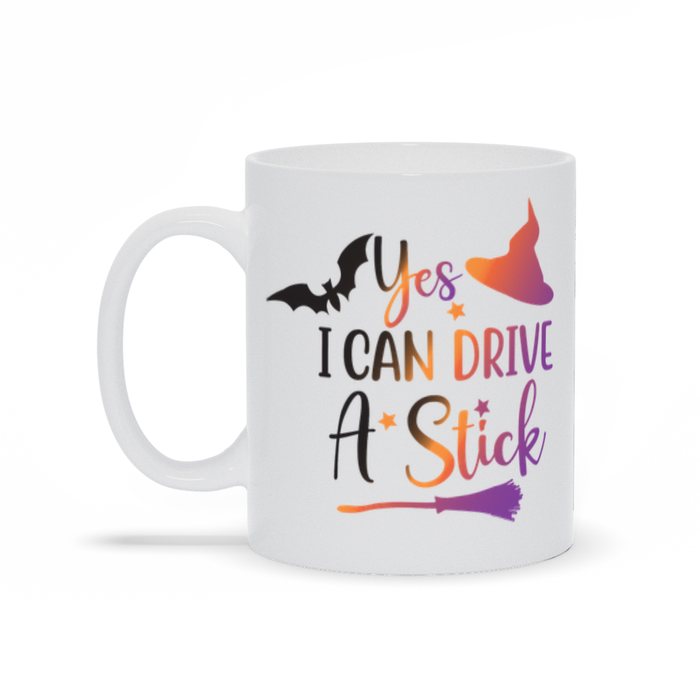 I Can Drive A Stick Halloween Mug Mug