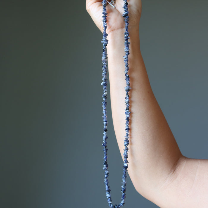iolite necklace