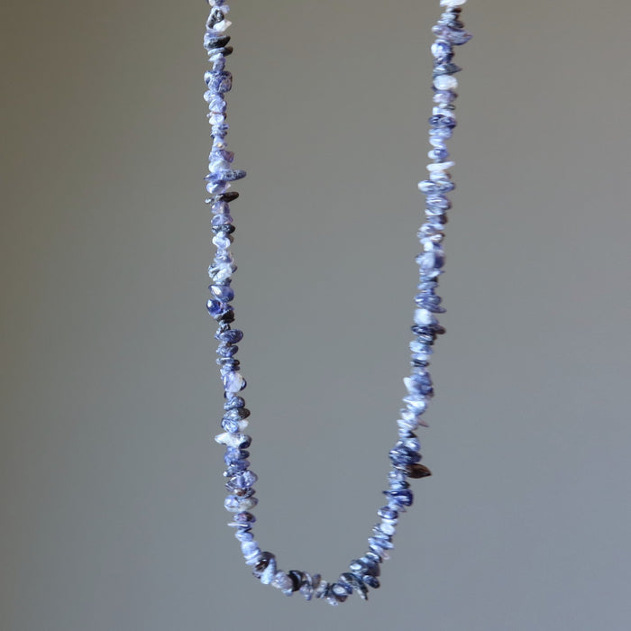 iolite necklace