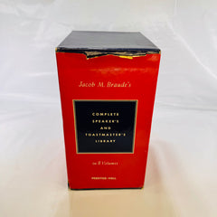 Jacob M. Braude's Complete Speaker's and Toastmaster's Library (1967) – 8 Volume Box Set