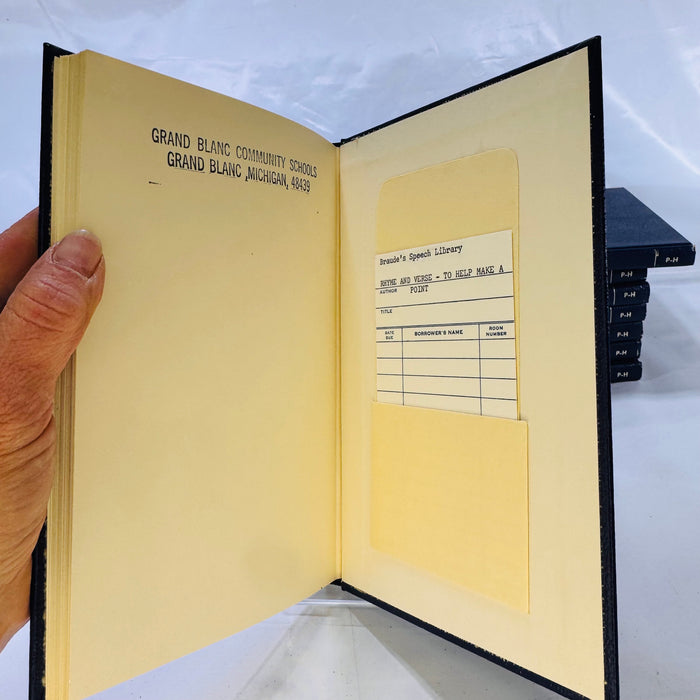 Jacob M. Braude's Complete Speaker's and Toastmaster's Library (1967) – 8 Volume Box Set