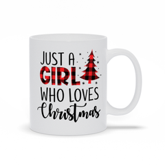 Just A Girl Who Loves Christmas Mug Mug